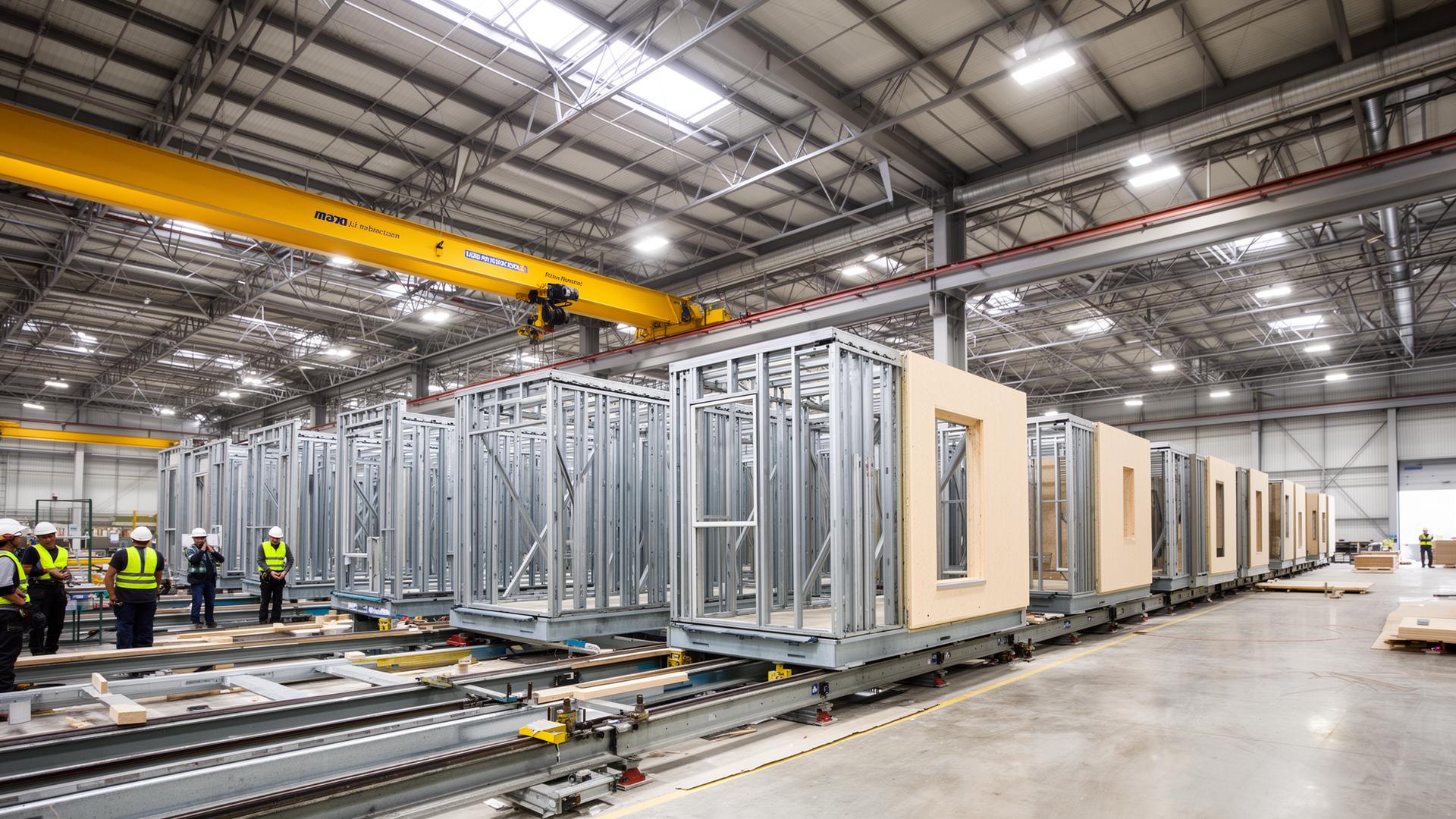Pre-Fab Manufacturing Facility — Chicago — 400,000 sq ft prefabrication manufacturing facility.